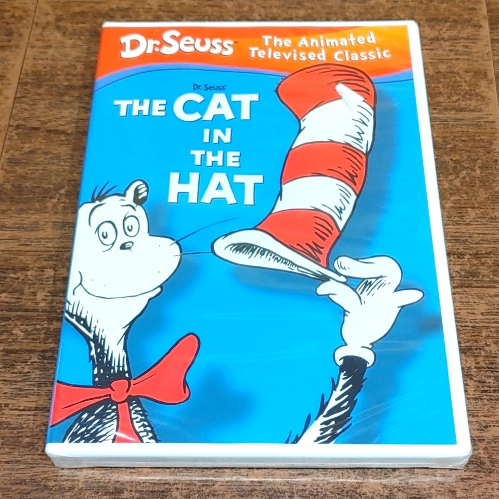 Dr.Seuss The cat in the hat dvd new unopened